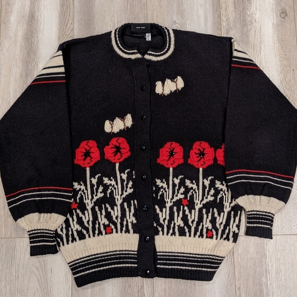 Clover Casuals Vintage Wool Sweater. - Picture 1 of 3